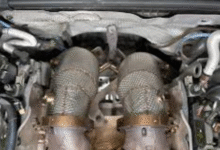 mercedes e63 downpipe install