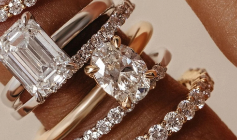 gold oval engagement rings