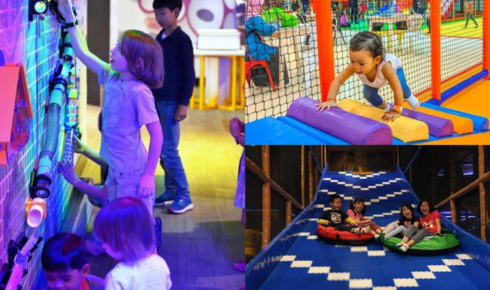 Splashmania waterpark Gamuda Cove 